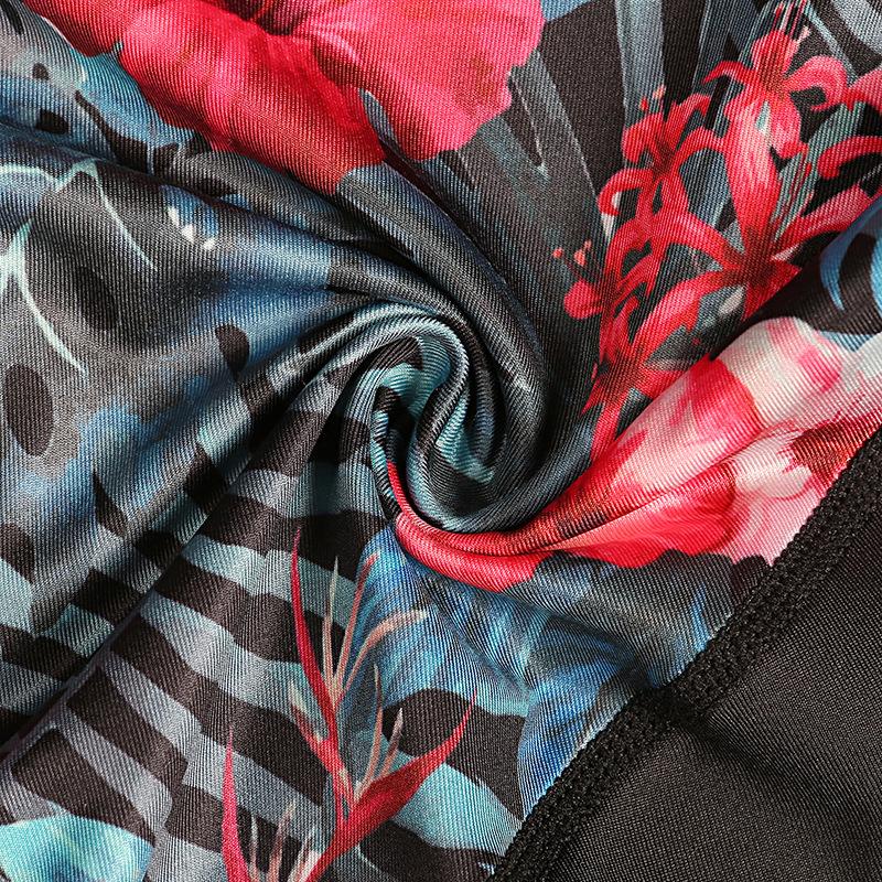 Dark Florals Printed Set