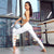 High Waist Open Leg Leggings