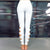 High Waist Open Leg Leggings