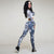 Dot Printed Long Sleeve Crop Top & Leggings Set