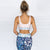 Floral Hollow Out Patchwork Tracksuits