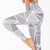 Geometric Print Bra and Legging Set