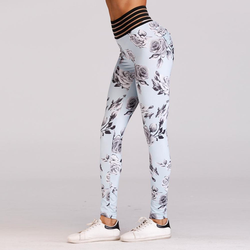 Butt Pocket Floral Leggings